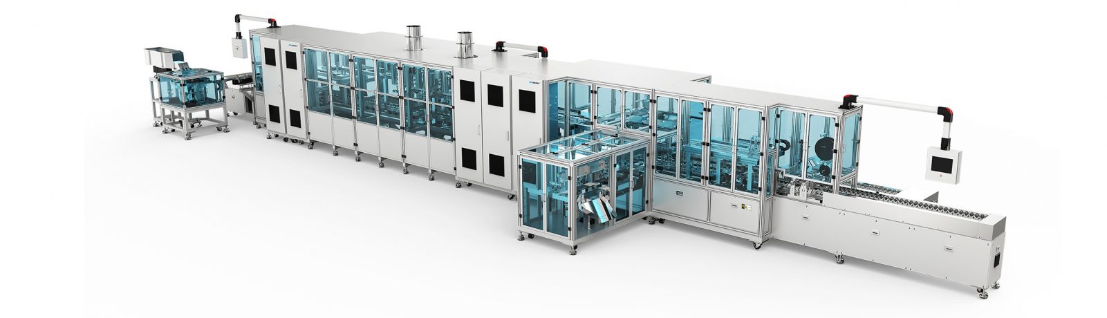 Automatic assembly machine for hemodialyzer